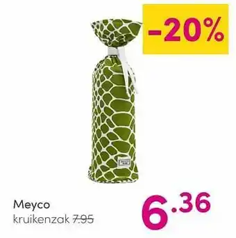 Baby & Tiener Meyco kruikenzak aanbieding