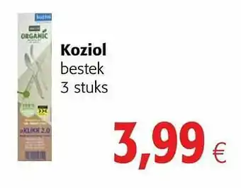 Koziol bestek 3 stuks