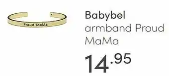 Babybel armband proud mama