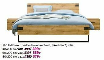 Leen Bakker Bed dex aanbieding