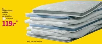 Leen Bakker Topdekmatras comfort aanbieding