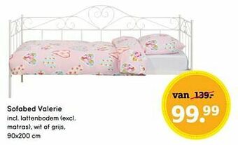 Leen Bakker Sofabed valerie aanbieding