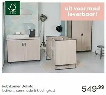 Babykamer dakota