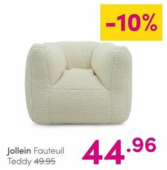 Baby & Tiener Jollein fauteuil teddy aanbieding