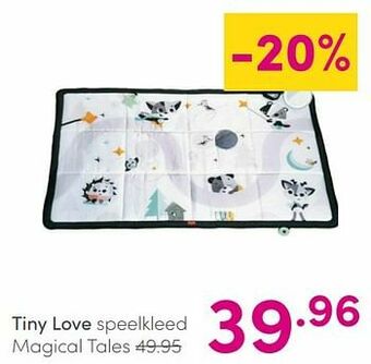 Baby & Tiener Tiny love speelkleed magical tales aanbieding