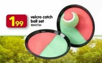 Velcro catch ball set