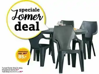 Leen Bakker Tuinset dante-elise 5-delig aanbieding
