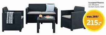 Leen Bakker Loungeset messina aanbieding