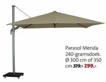 Parasol merida 240-gramsdoek