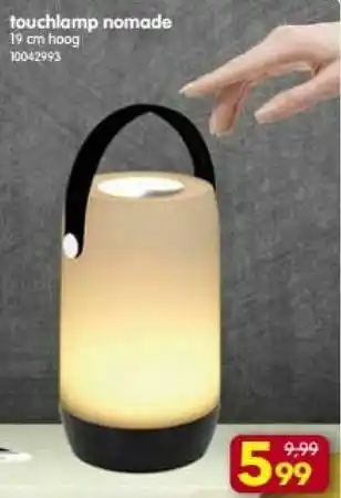 Touchlamp nomade