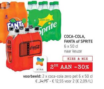 Coca-cola Fanta Of Sprite