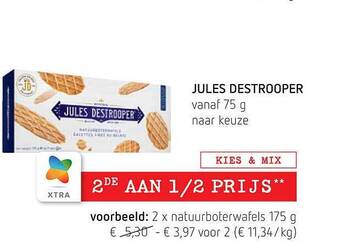Spar Jules Destrooper aanbieding