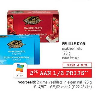 Spar Feuille D'or aanbieding
