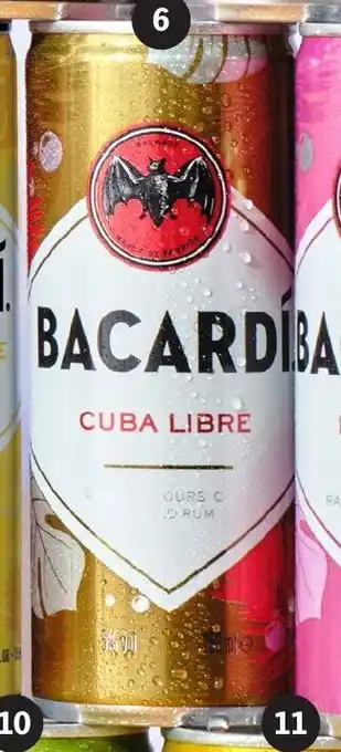 Bacardi Cuba Libre, 25 cl