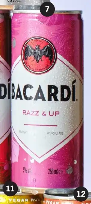 Albert Heijn Bacardi Razz & Up, 25 cl aanbieding