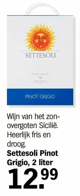 Settesoli pinot grigio