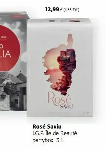 Colruyt Rosé saviu i.g.p. île de beauté partybox aanbieding