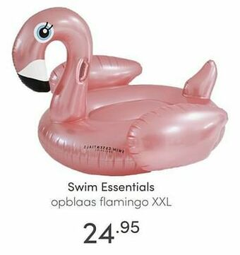 Baby & Tiener Swim essentials opblaas flamingo aanbieding