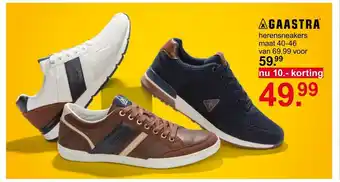 Gaastra herensneakers maat 40-46