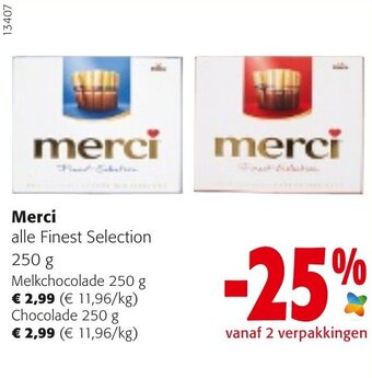 Colruyt Merci aanbieding