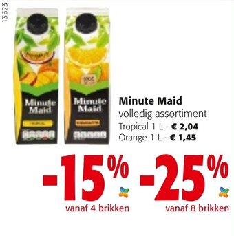 Colruyt Minute Maid aanbieding