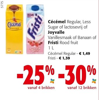 Colruyt Cecemel, Joyvalle, Fristi aanbieding
