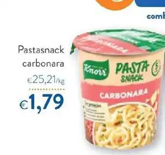 OKay Knorr Pastasnack carbonara 71g aanbieding