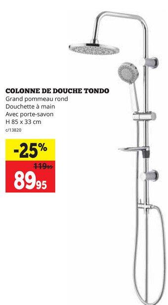 Colonne de douche tondo