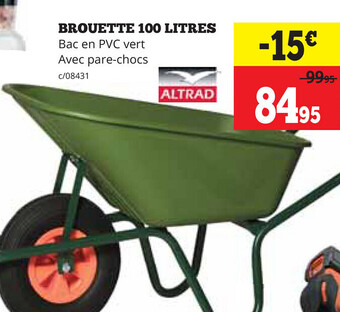 Brouette 100 litres