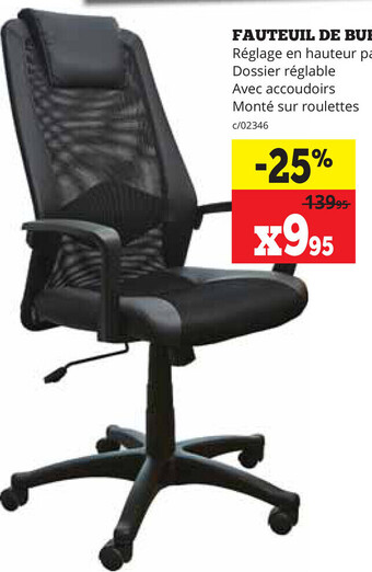 Dema Fauteuil de bureau slide aanbieding