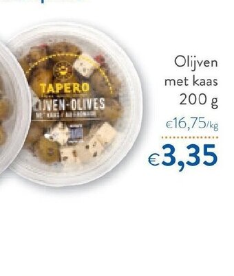 OKay Tapero Olijven met kaas 200g aanbieding