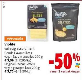 Colruyt Violife Gouda Flavour Slices aanbieding