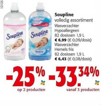 Colruyt Soupline Wasverzachter aanbieding