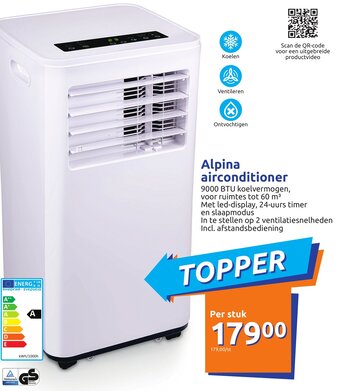 Action Alpina airconditioner aanbieding