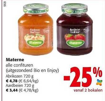 Colruyt Materne Alle Confituren aanbieding