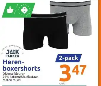Action Jack Parker Herenboxershorts M-XXL aanbieding