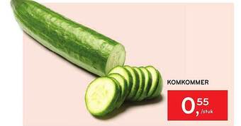 Alvo Komkommer aanbieding