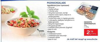 Alvo Gekookte Kippenreepjes aanbieding