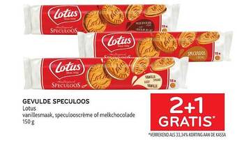 Alvo Gevulde Speculoos Lotus aanbieding