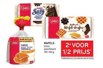 Alvo Wafels Lotus aanbieding