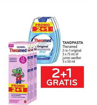 Alvo Tandpasta Theramed aanbieding
