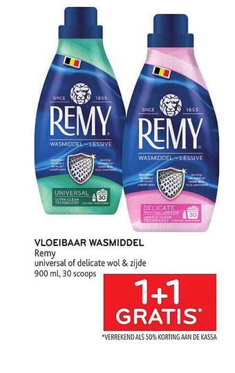 Alvo Vloeibaar Wasmiddel Remy aanbieding