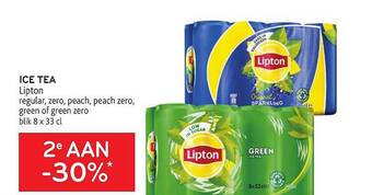 Alvo Ice Tea Lipton aanbieding
