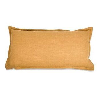 Leen Bakker Kussen Salvador - geel - 40x80 cm - Leen Bakker aanbieding