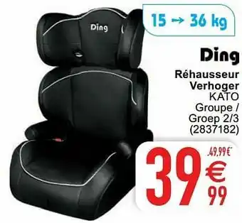 Réhausseur verhoger kato