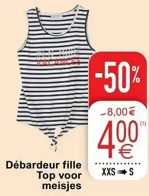 Cora Débardeur fille top voor meisjes aanbieding