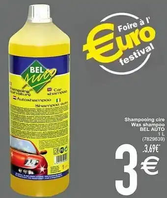 Cora Shampooing cire wax shampoo bel auto aanbieding