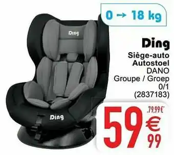 Cora Siège-auto autostoel dano aanbieding