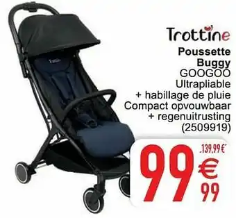 Cora Poussette buggy googoo aanbieding
