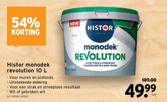 GAMMA Histor Monodek Revolution 10L aanbieding
